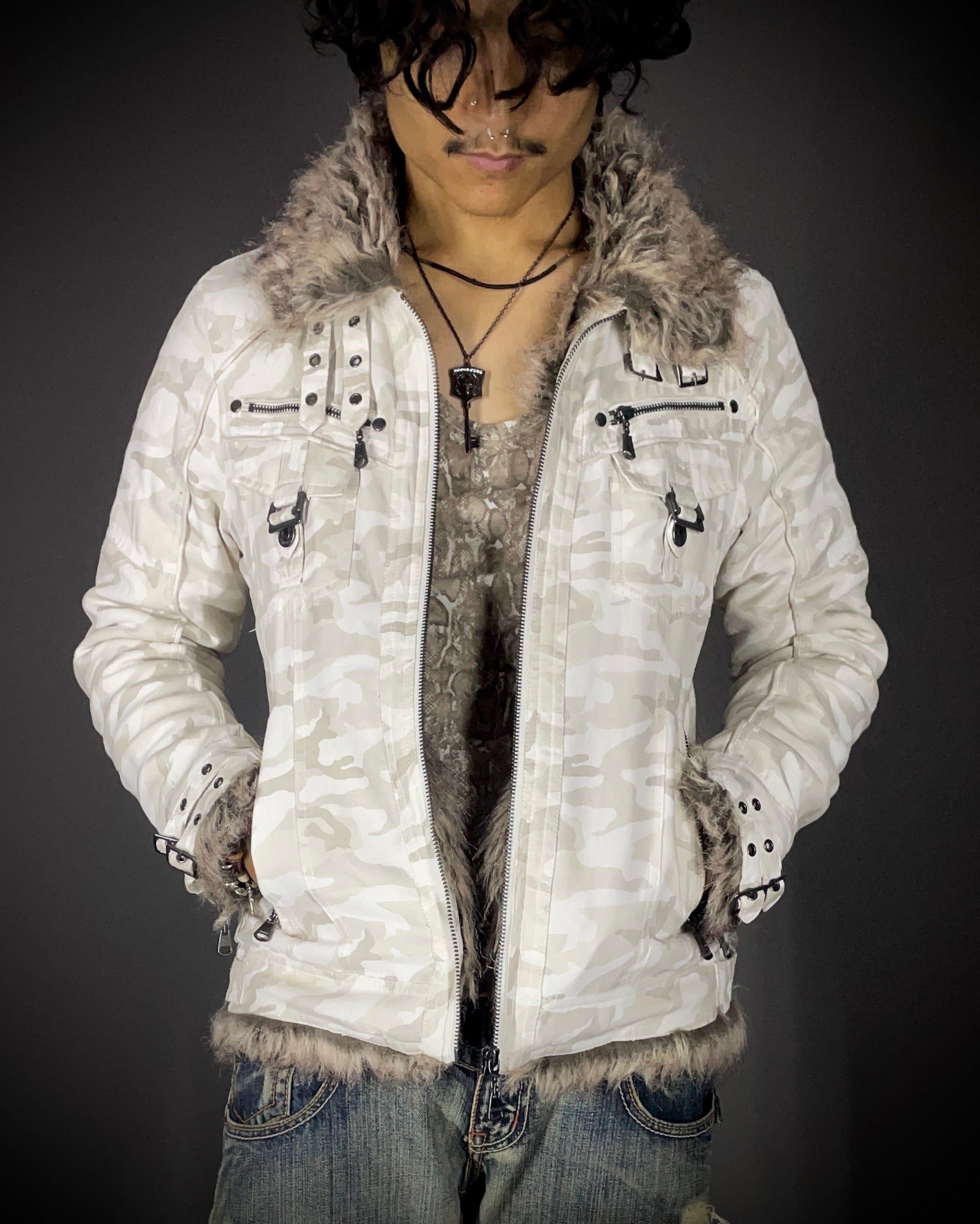 ジャケット・アウター \"In The Attic\" Gimmick Fur Jacket In The Attic Gimmick Fur Jacket – dirtylabarchive