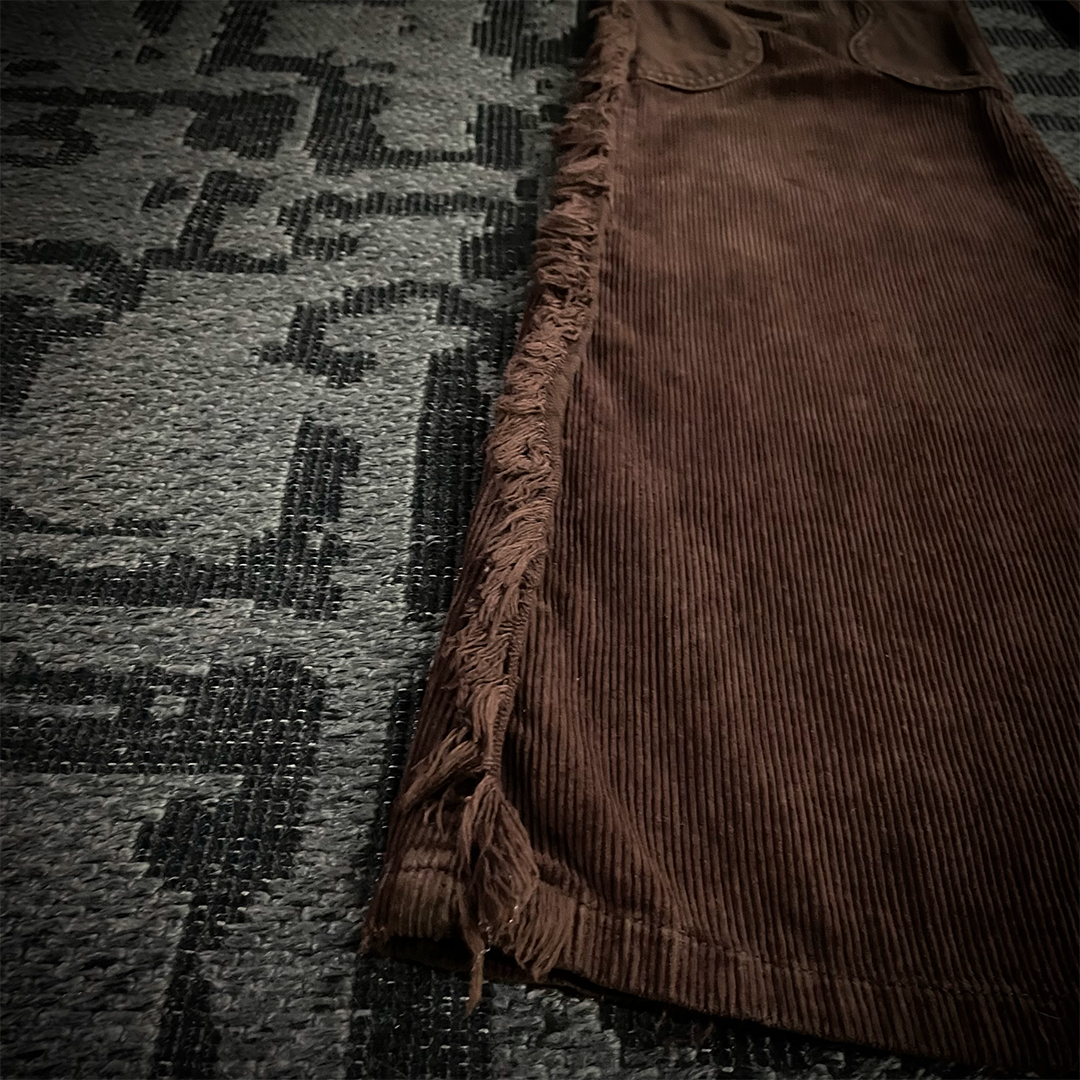 Dm for offer/Led Rechwe Sword Corduroy Flared Jeans (not included belt)