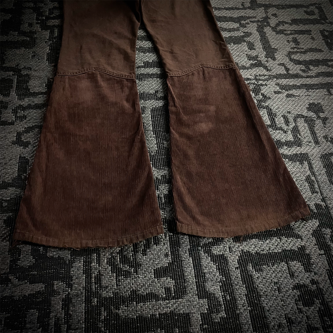 Dm for offer/Led Rechwe Sword Corduroy Flared Jeans (not included belt)