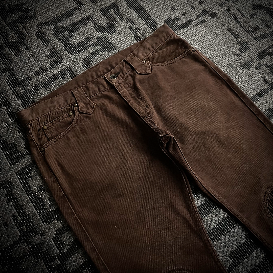 Dm for offer/Led Rechwe Sword Corduroy Flared Jeans (not included belt)