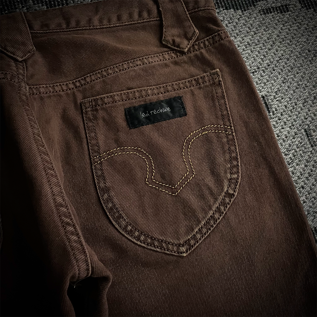 Dm for offer/Led Rechwe Sword Corduroy Flared Jeans (not included belt)
