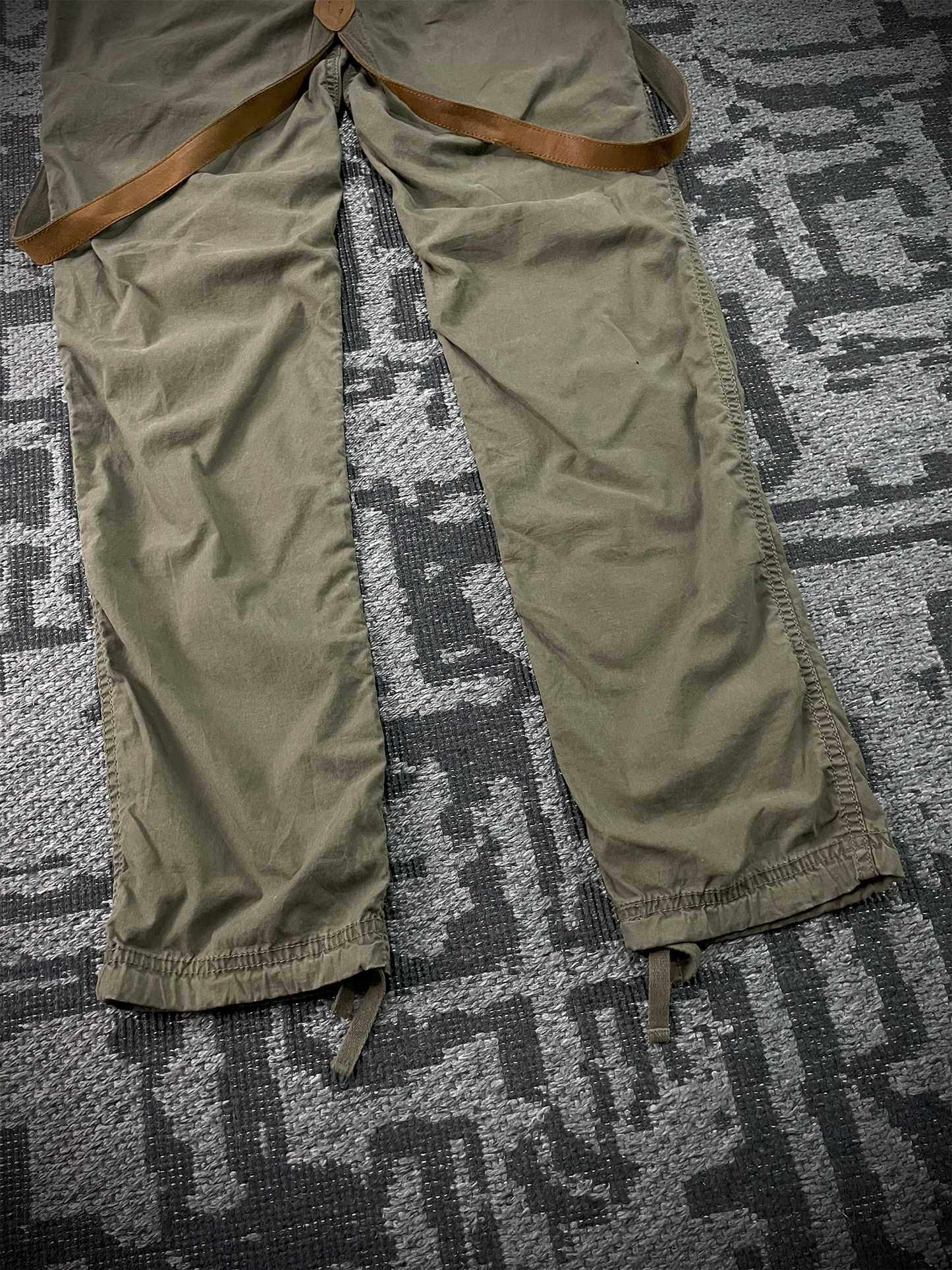 G.o.a Military Suspender Skinny Pants