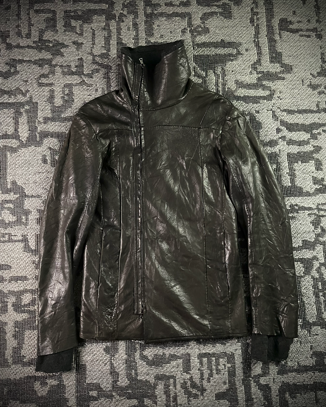 Isaac Sellam Experience High Neck Sheepskin Jacket