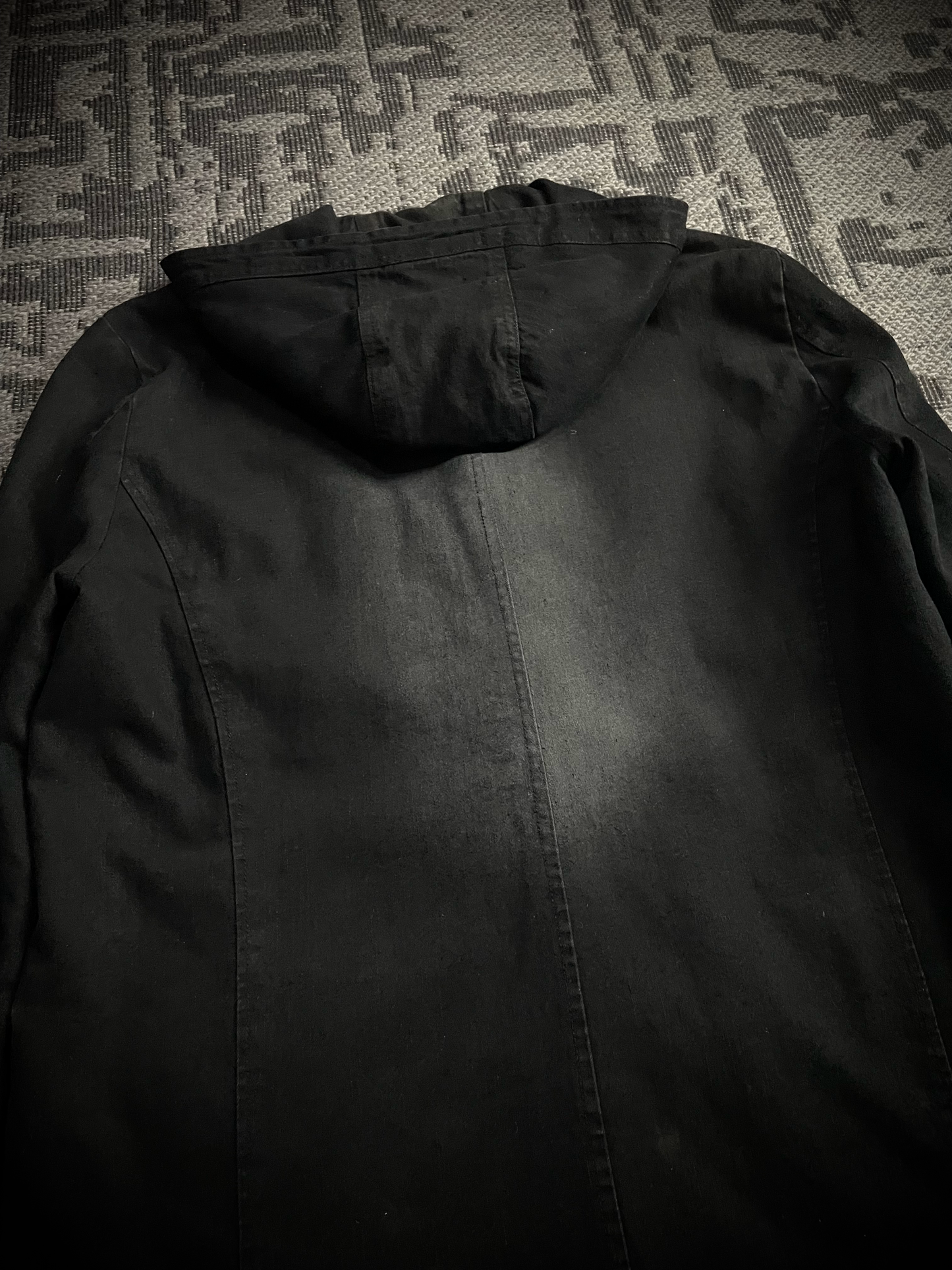 Bernings Sho Poem Seditionaries Buckle Denim Hoodie Jacket