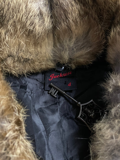 Jackrose Rabbit Fur Down Puffer Jacket