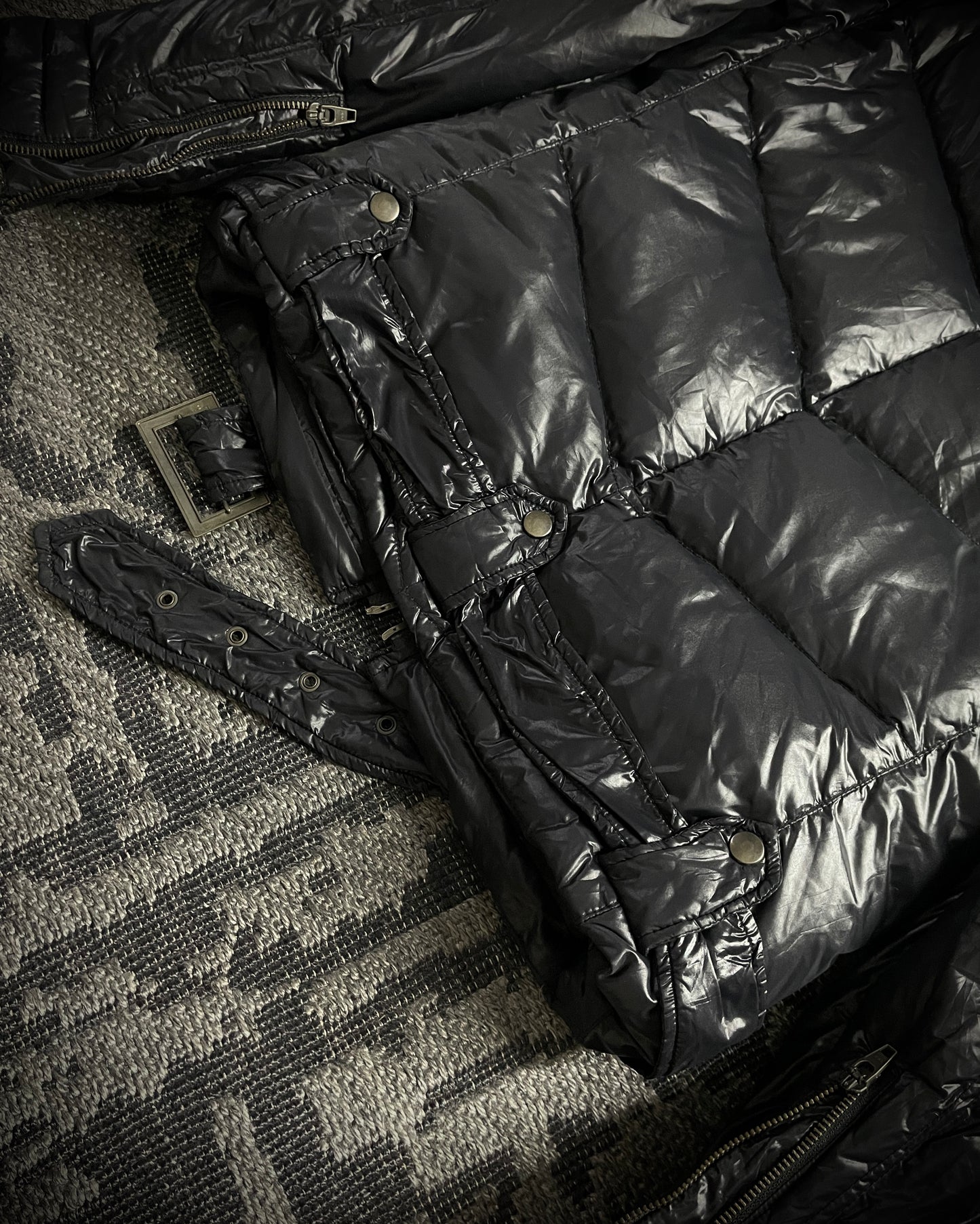 Jackrose Rabbit Fur Down Puffer Jacket