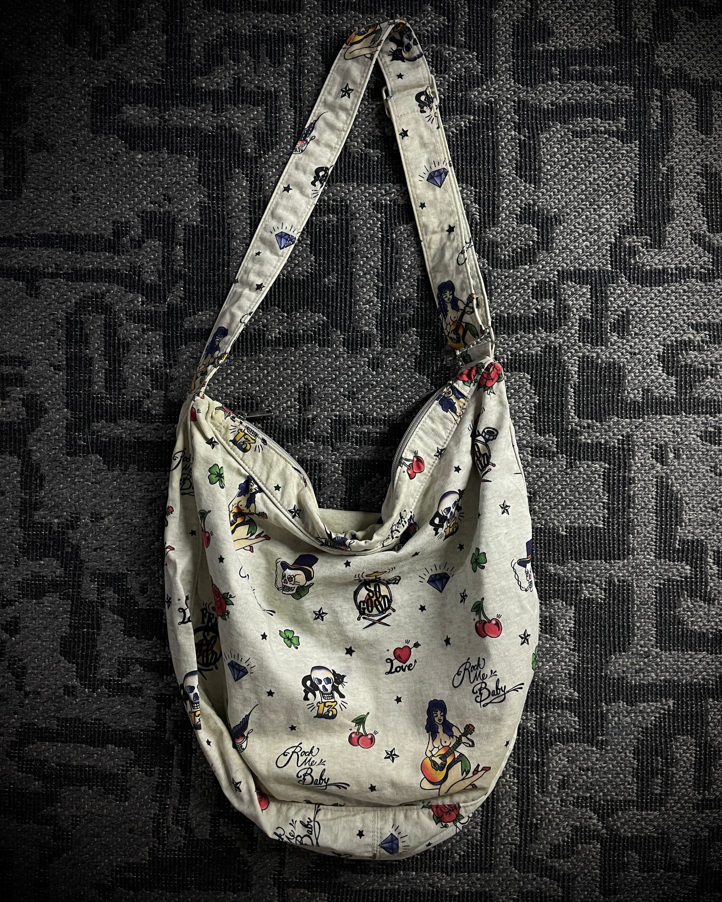 Hysteric Glamor Tattoo Print Shoulder Bag