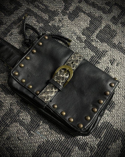 Tornado Mart Snake Buckle Waist Bag