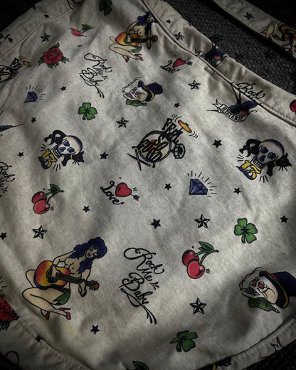 Hysteric Glamor Tattoo Print Shoulder Bag