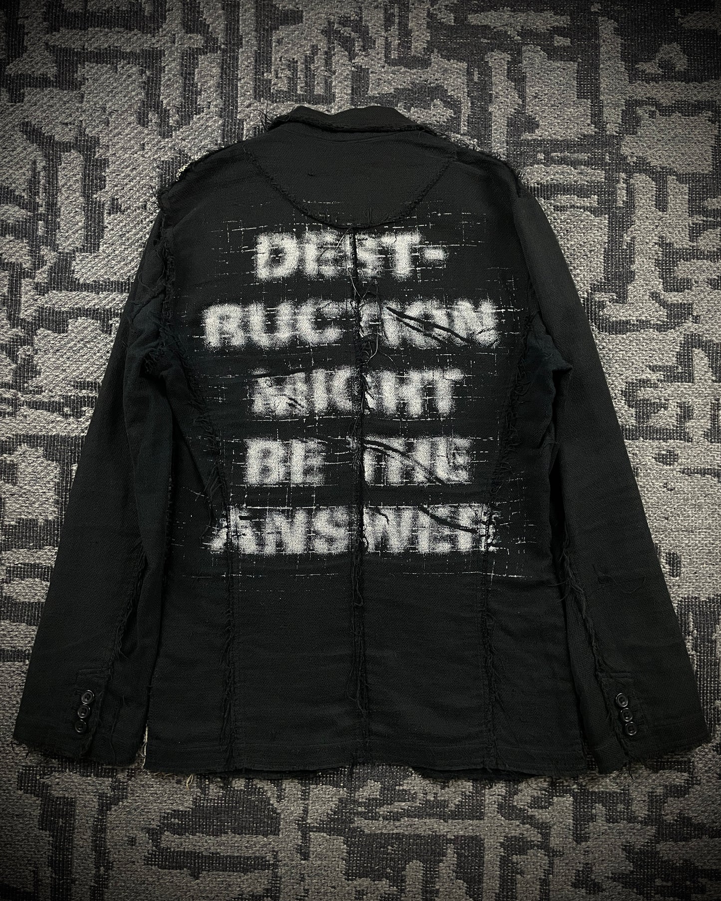 Edge Rupert Distressed Hybrid Blazer