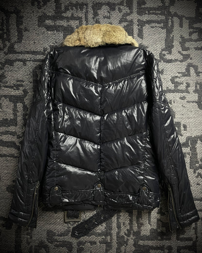 Jackrose Rabbit Fur Down Puffer Jacket