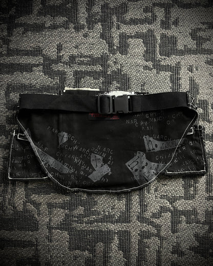 H.Naoto H.Anarchyism for PLUS Gothic Punk Belt Bag