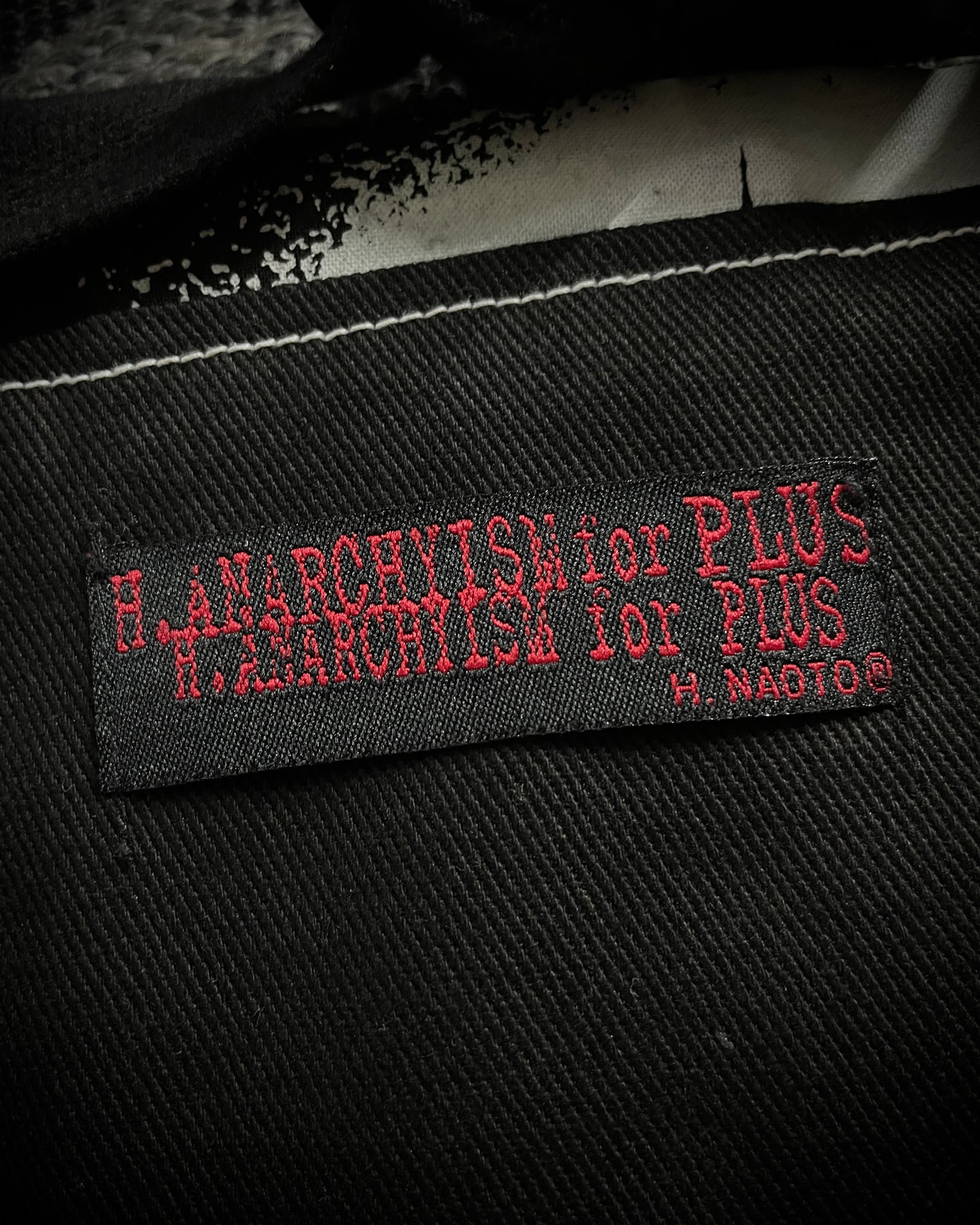 H.Naoto H.Anarchyism for PLUS Gothic Punk Belt Bag