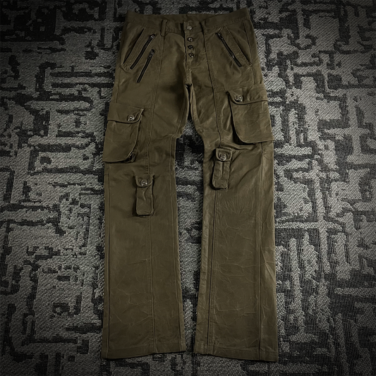 Tornado Mart Tactical Waxed Multiple Pocket Pants