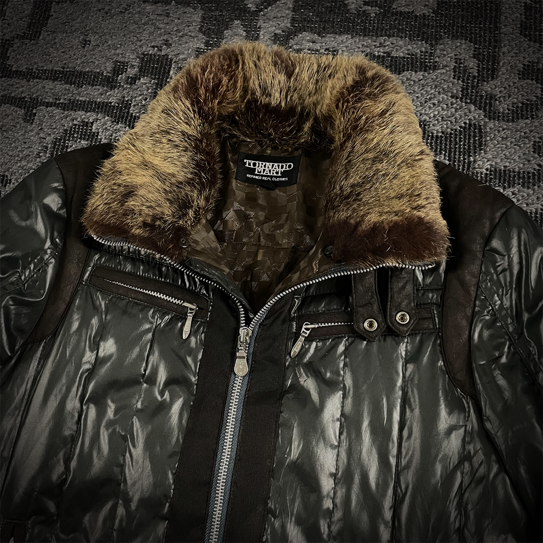 Tornado Mart Fur Puffer Jacket