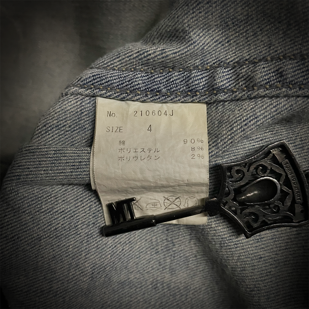 Jackrose Made in Japan Faded Denim Jacket