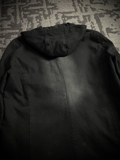 Bernings Sho Poem Seditionaries Buckle Denim Hoodie Jacket